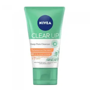 Nivea Clear Up Face Wash Deep Pore Cleanse, 150Ml