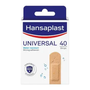 Hansaplast Universal Plasters Elastic Water Resistant 40 pcs