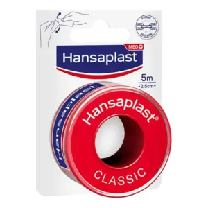 Hansaplast Classic Fixation Tape Strong Adhesion 5 m X 2,5 cm