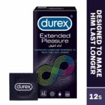 Durex Condom Extended Pleasure -12 Pcs
