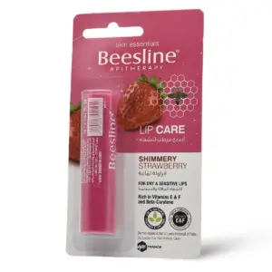 Beesline Lip Care Shimmery Strawberry