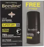 Beesline Deo Roll Active  Fresh Men 50 Ml (1+1)
