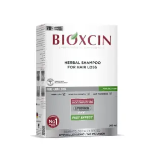 Bioxcin Herbal Shampoo for Hair Loss for Oily Hair 300 ml