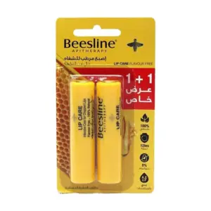 Beesline Lip Care Flavour Free 1+1